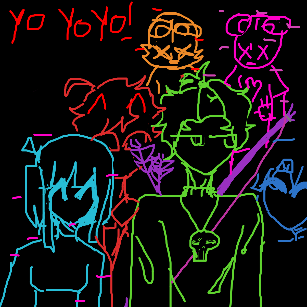 Punk tactics! - Online Drawing Game Comic Strip Panel by Scythesowner2