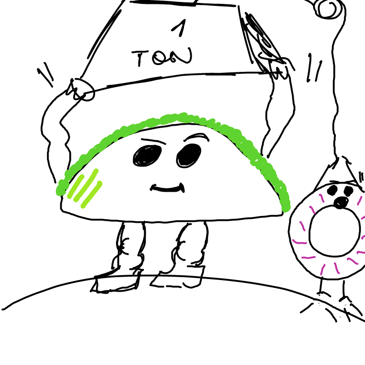 Drawing in Food fight by Nyke