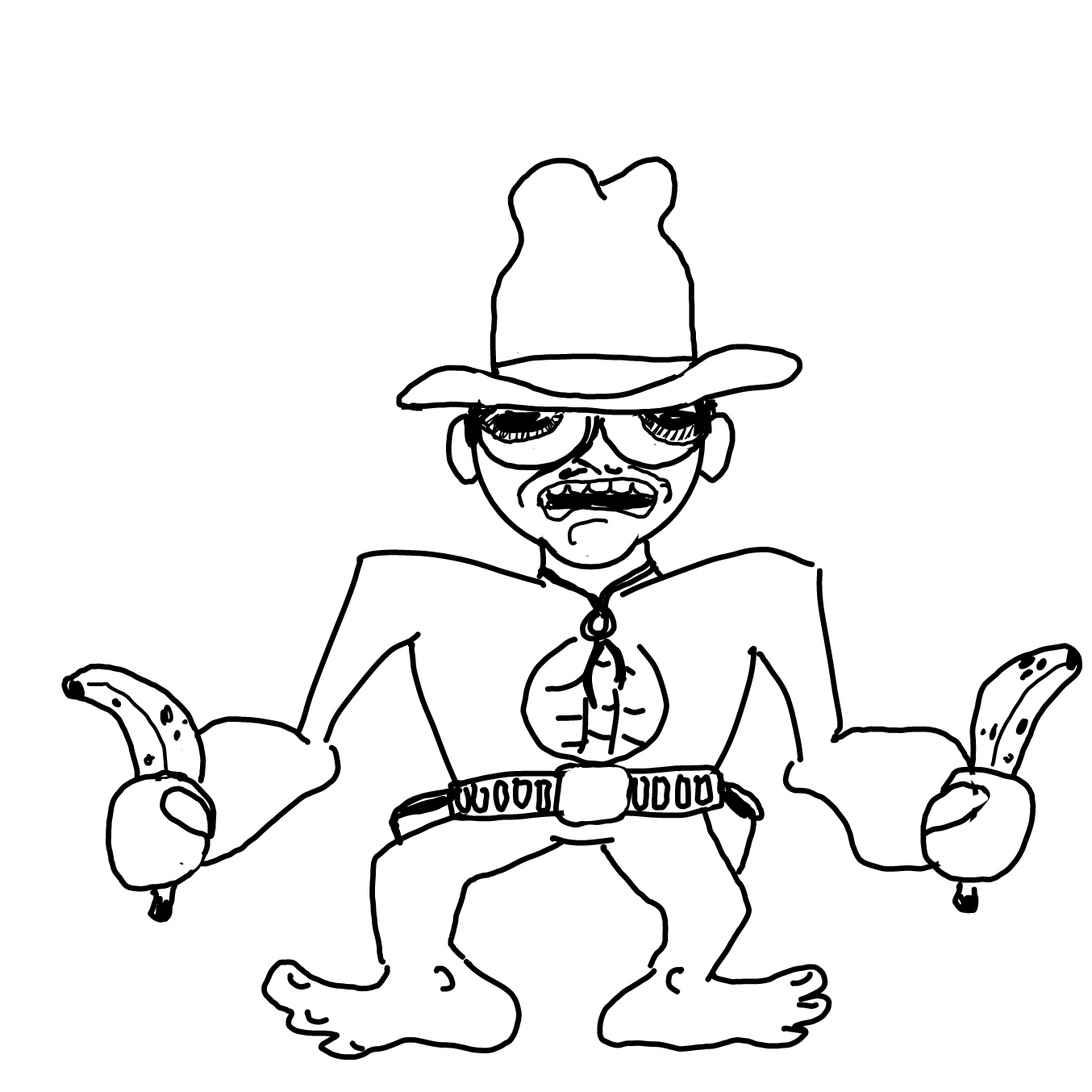 Drawing in Let’s make an OC by Wizard Croissant