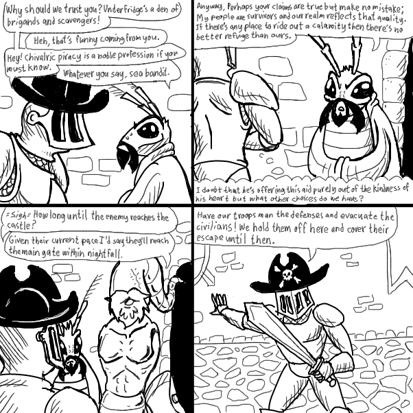  - Online Drawing Game Comic Strip Panel by SeanTrunks