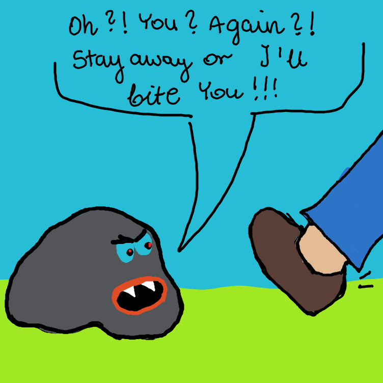 Drawing in The cycle of a rock by Nyke