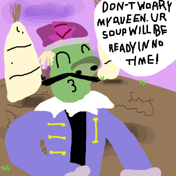 Drawing in The elf with a spoon by BananaDoc