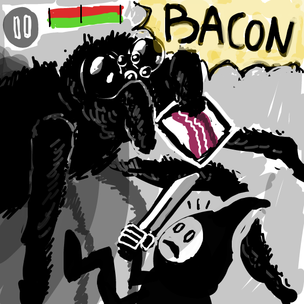 Drawing in Some Dark Corner by Peyocay