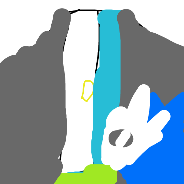 He looks thru the door - Online Drawing Game Comic Strip Panel by Gccaatt