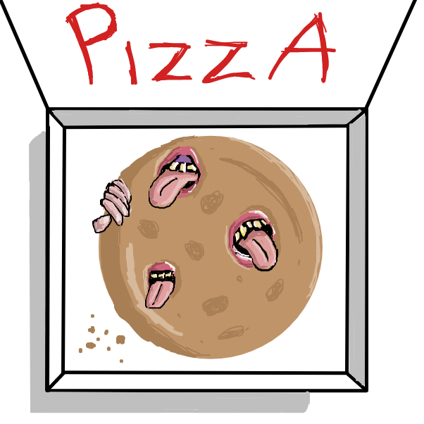 Drawing in Add ingredients to the pizza by Jovelaar