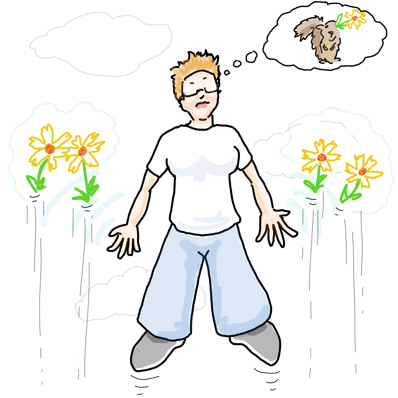 Drawing in walk by Wizard Croissant