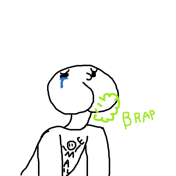 Drawing in Poor guy by BananaDoc