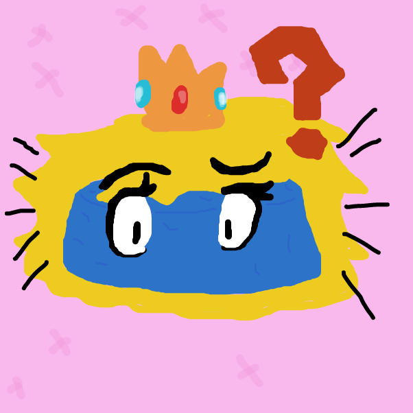 Drawing in Peach as well?! by BananaDoc