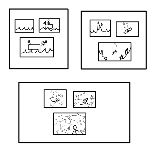  - Online Drawing Game Comic Strip Panel by SeanTrunks