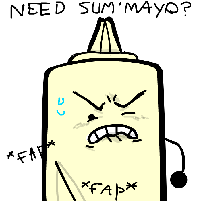 Drawing in Don't worry it's not real ketchup by feetusdeetus