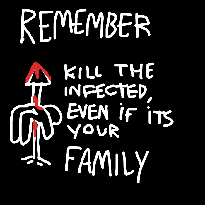 Drawing in Creepy TV Message 2 by feetusdeetus