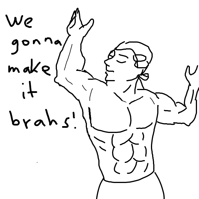 Drawing in Buff by Mozart