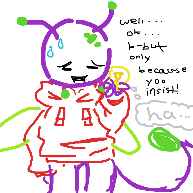 Drawing in Broken lamp shade by Elle