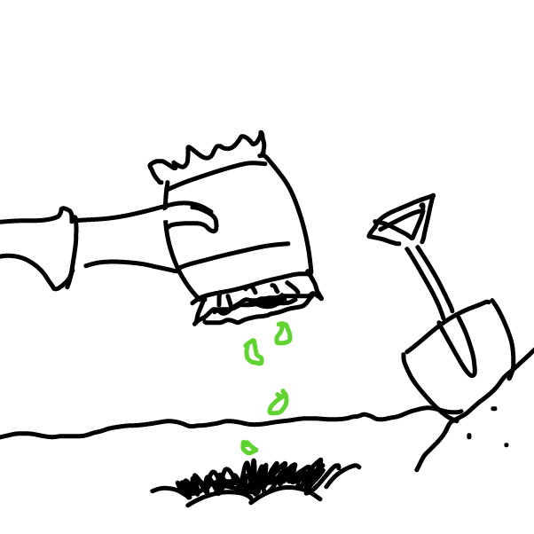 Drawing in Fast Growing Seeds by SeanTrunks