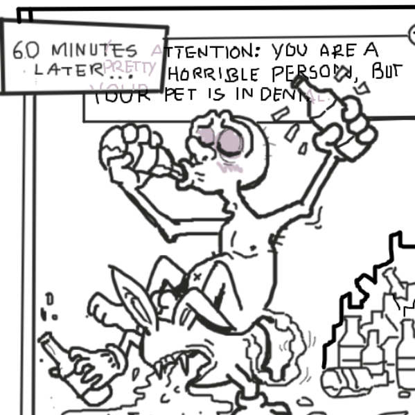  - Online Drawing Game Comic Strip Panel by Haldol