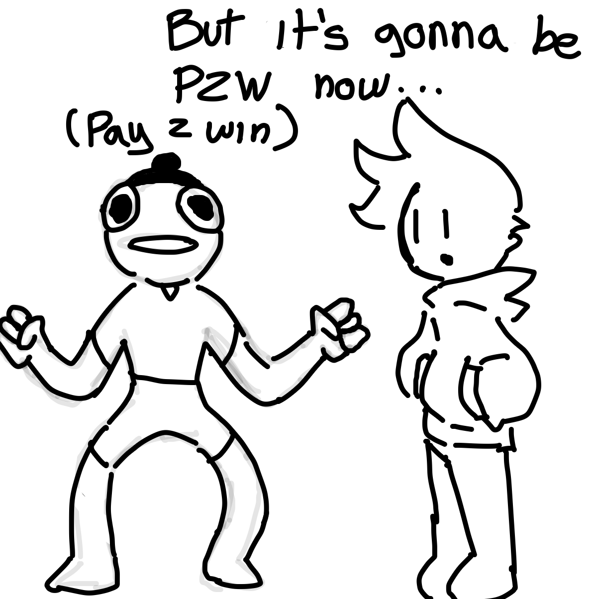  - Online Drawing Game Comic Strip Panel by Moon-Lover