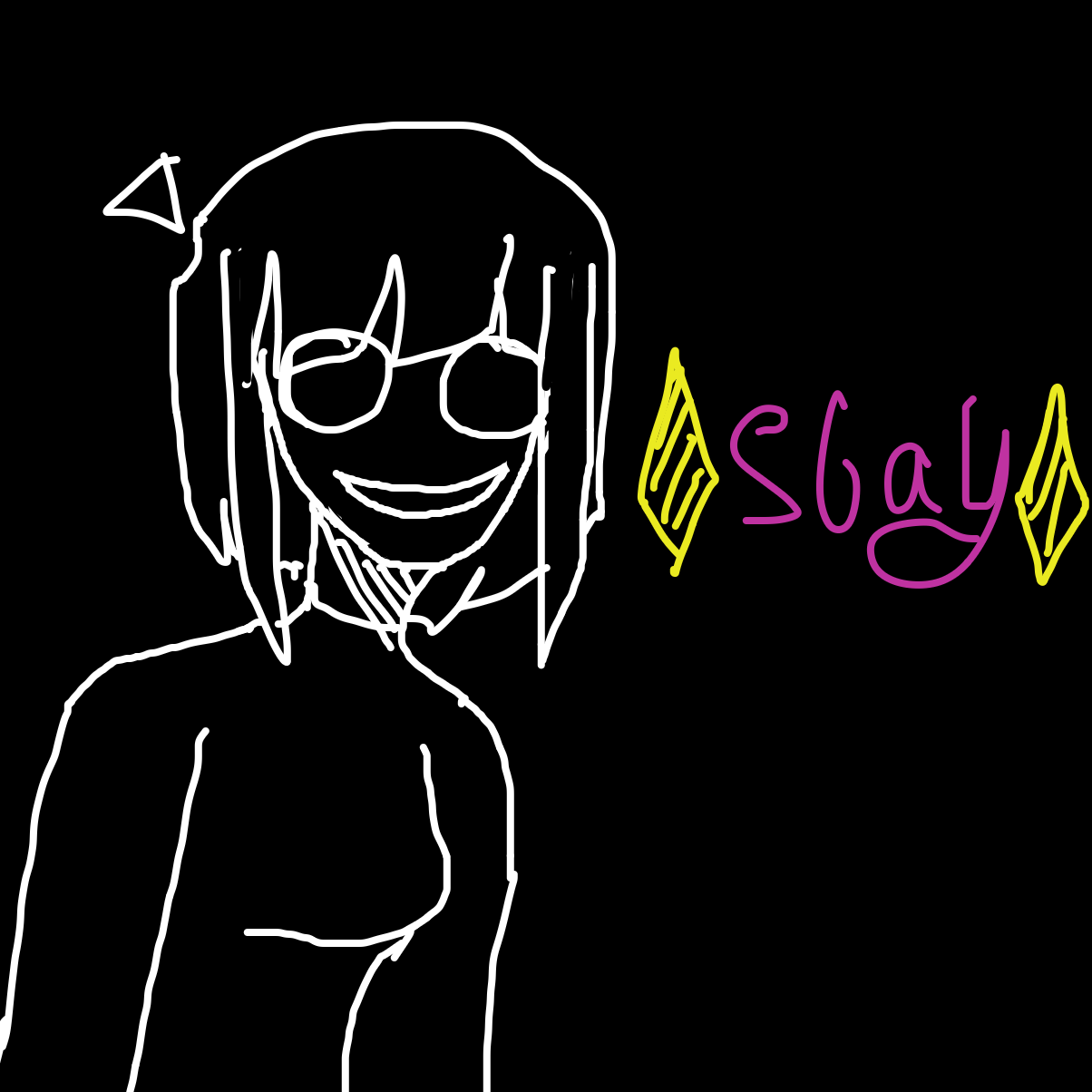 ✨Slay what you wanna slay and let the slay shout, slay soul sisters, slay sister mister✨😫😍❤️ - Online Drawing Game Comic Strip Panel by Scythesowner2