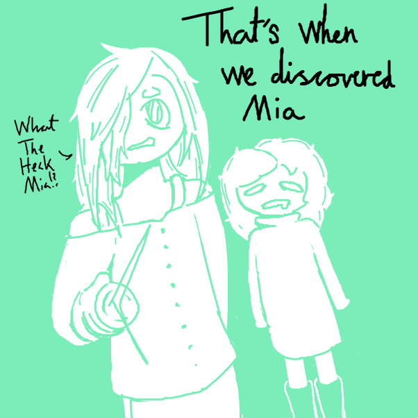 Drawing in sad sighs new fries by Veum