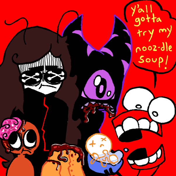 SLORPSLORPSLORP - Online Drawing Game Comic Strip Panel by Cheddar Teeth
