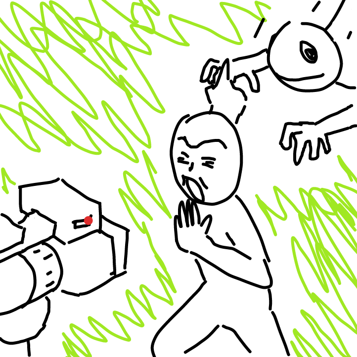  - Online Drawing Game Comic Strip Panel by dust