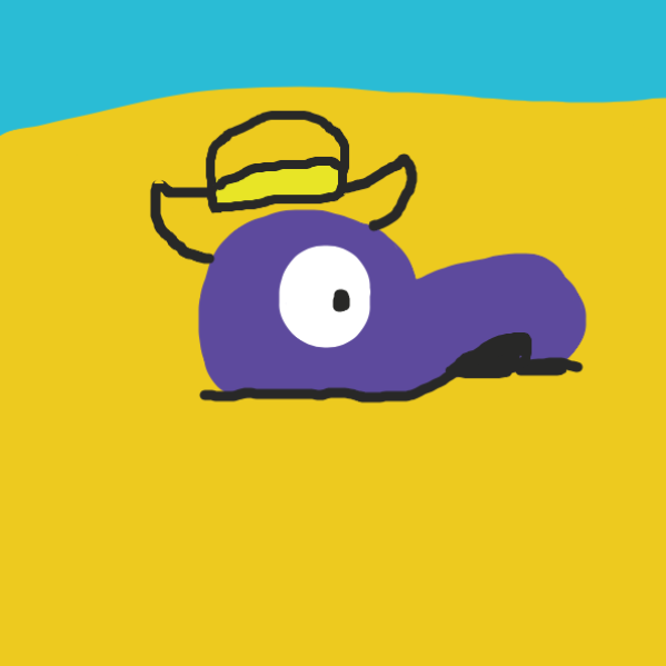 he keeps crouching - Online Drawing Game Comic Strip Panel by TheYellowMan