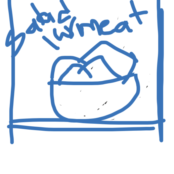 Drawing in FOOD FIGHT! by Purple Alien