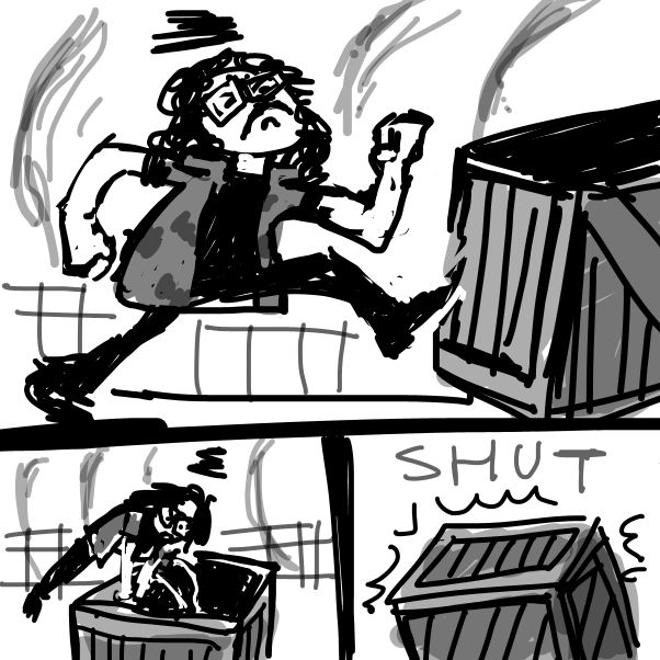 Drawing in Part 9: Shenanigans by peyoalt