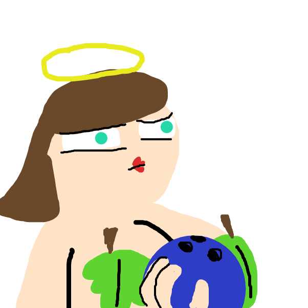 First panel in Naked Jesette: Bowling Champion drawn in our free online drawing game