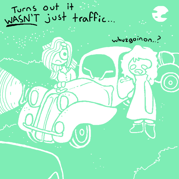 Drawing in sad sighs new fries by Cheddar Teeth