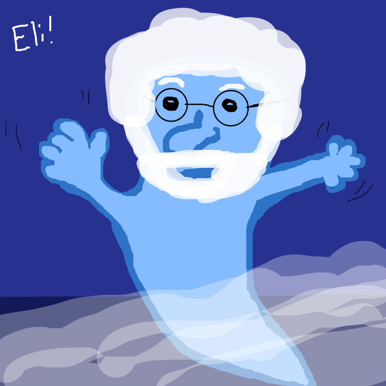 Drawing in Mr. Eli And The Ghost Grandpa by cantdraw2