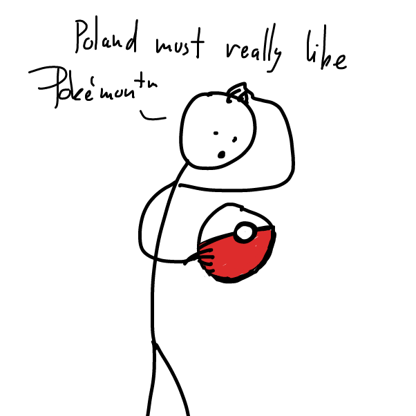 Drawing in Poland flag by Peyocay
