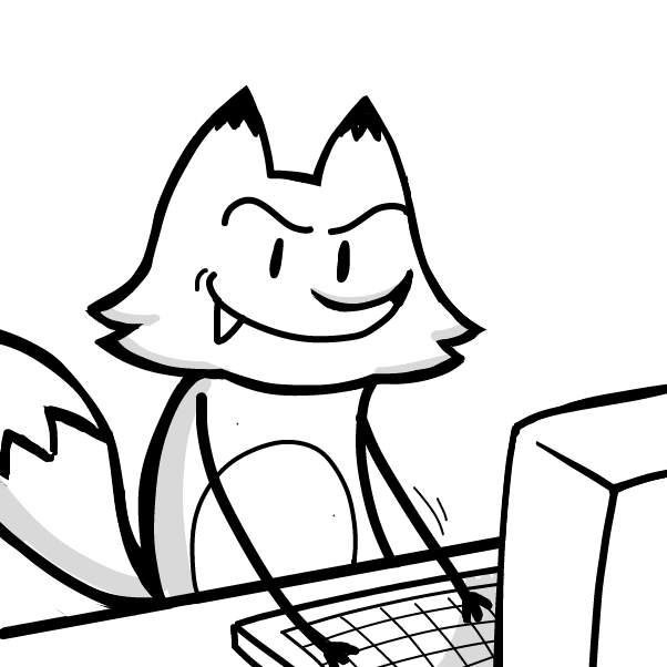 Drawing in The Scheming Fox by 🔲