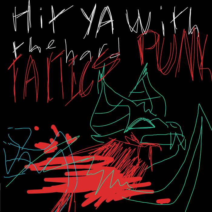 Drawing in Punk tactics by OneWithTheShadows