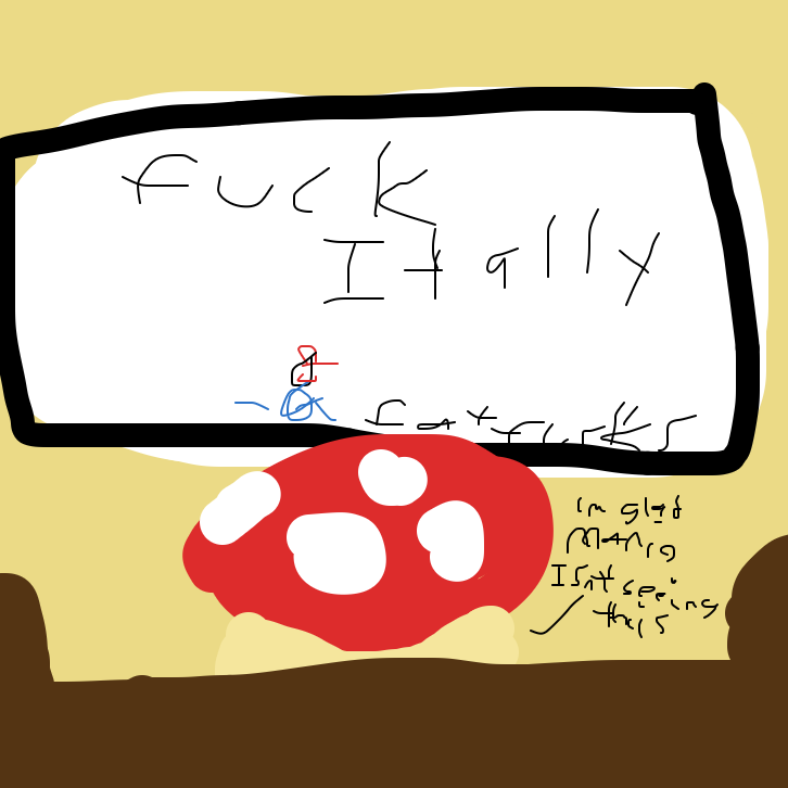 Drawing in Italy flag by Turkeysandwicj