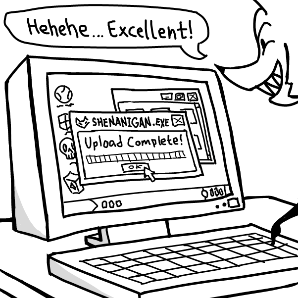 Drawing in The Scheming Fox by SeanTrunks