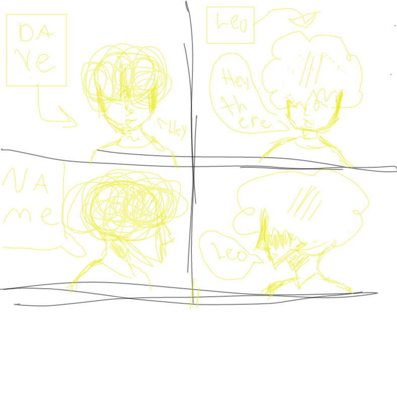 Comic called Dave and leo - Online Drawing Game Comic Strip Panel by Starman_677