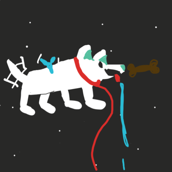 Drawing in My dog is broken by hilaom