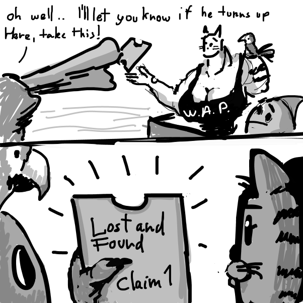 Drawing in Part 11: Missing by peyoalt