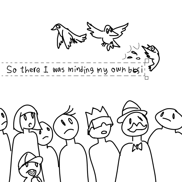 Drawing in My life and my friends life story by SeanTrunks