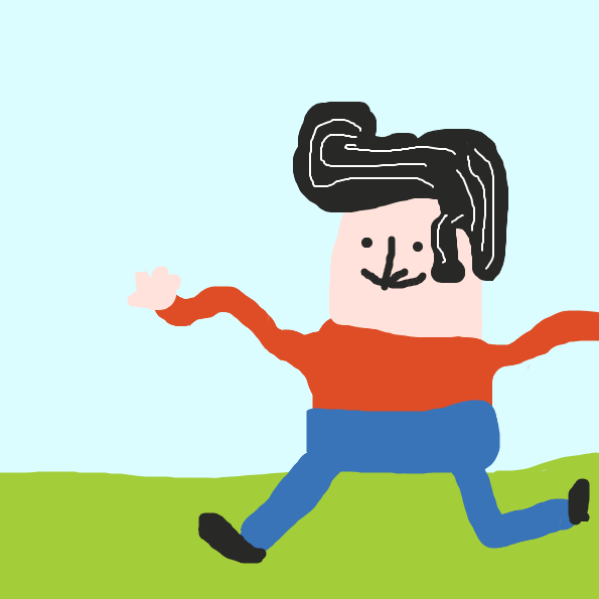 Average - Online Drawing Game Comic Strip Panel by TheYellowMan