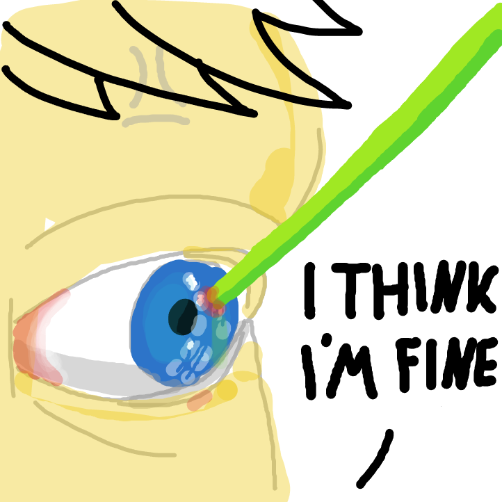 Drawing in it just rarely but.... irritating at nothing by irgl