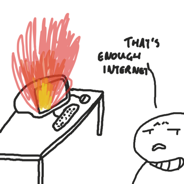 Erm - Online Drawing Game Comic Strip Panel by joshyouart