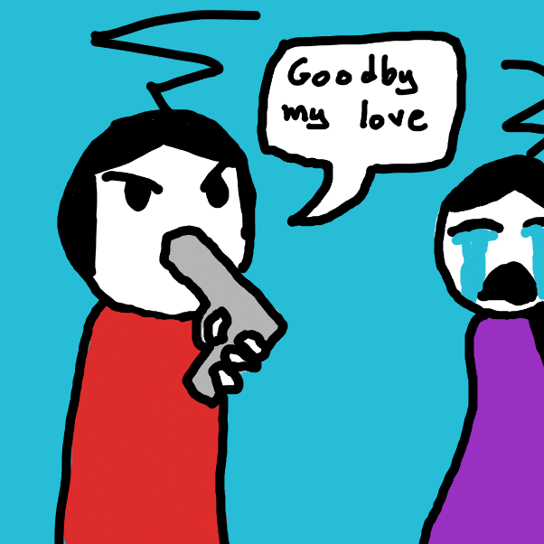 Drawing in Are you hanging on the edge of your seat? by Alnum