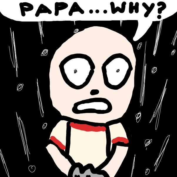 Drawing in Caillou gets grounded by Alnum