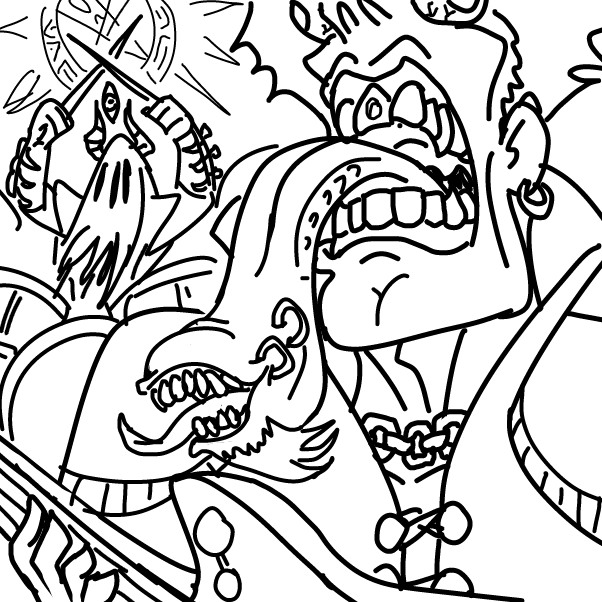  - Online Drawing Game Comic Strip Panel by SeanTrunks