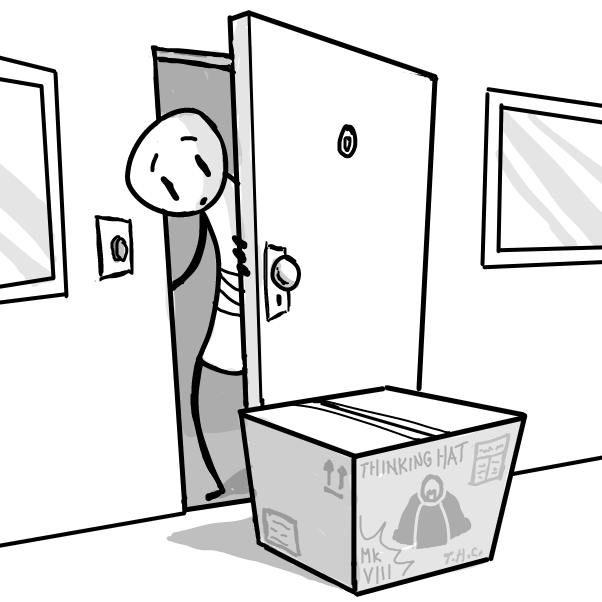 Liked webcomic THINKING HAT MARK VIII