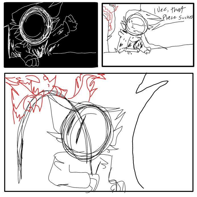  - Online Drawing Game Comic Strip Panel by OneWithTheShadows