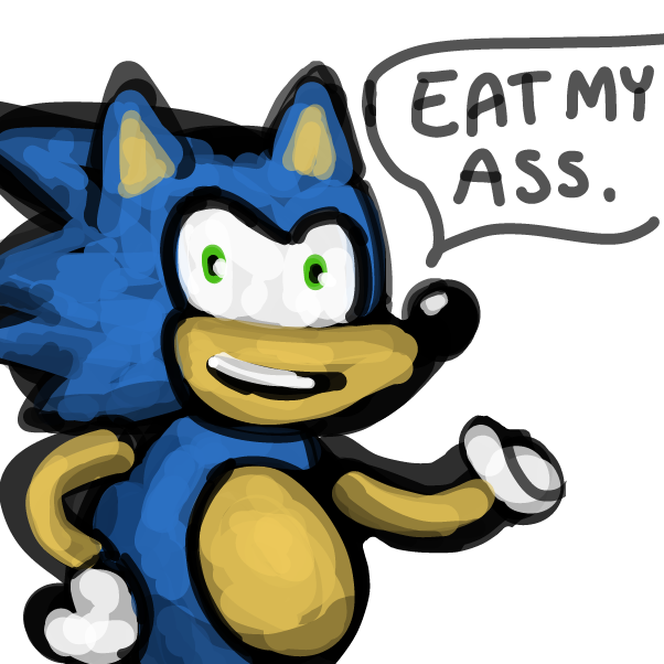 Drawing in Sonic sez by 🔲