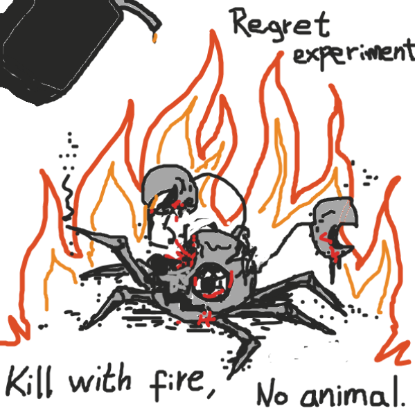 Exterminate with fire. - Online Drawing Game Comic Strip Panel by Ramora