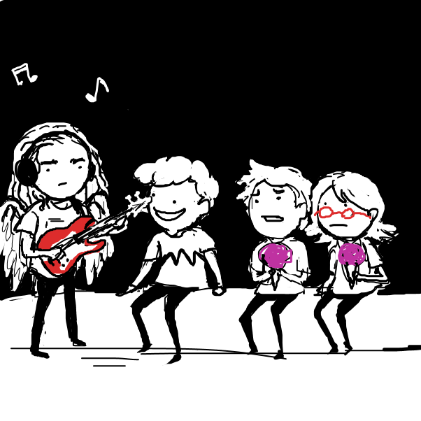  - Online Drawing Game Comic Strip Panel by SolarPluto